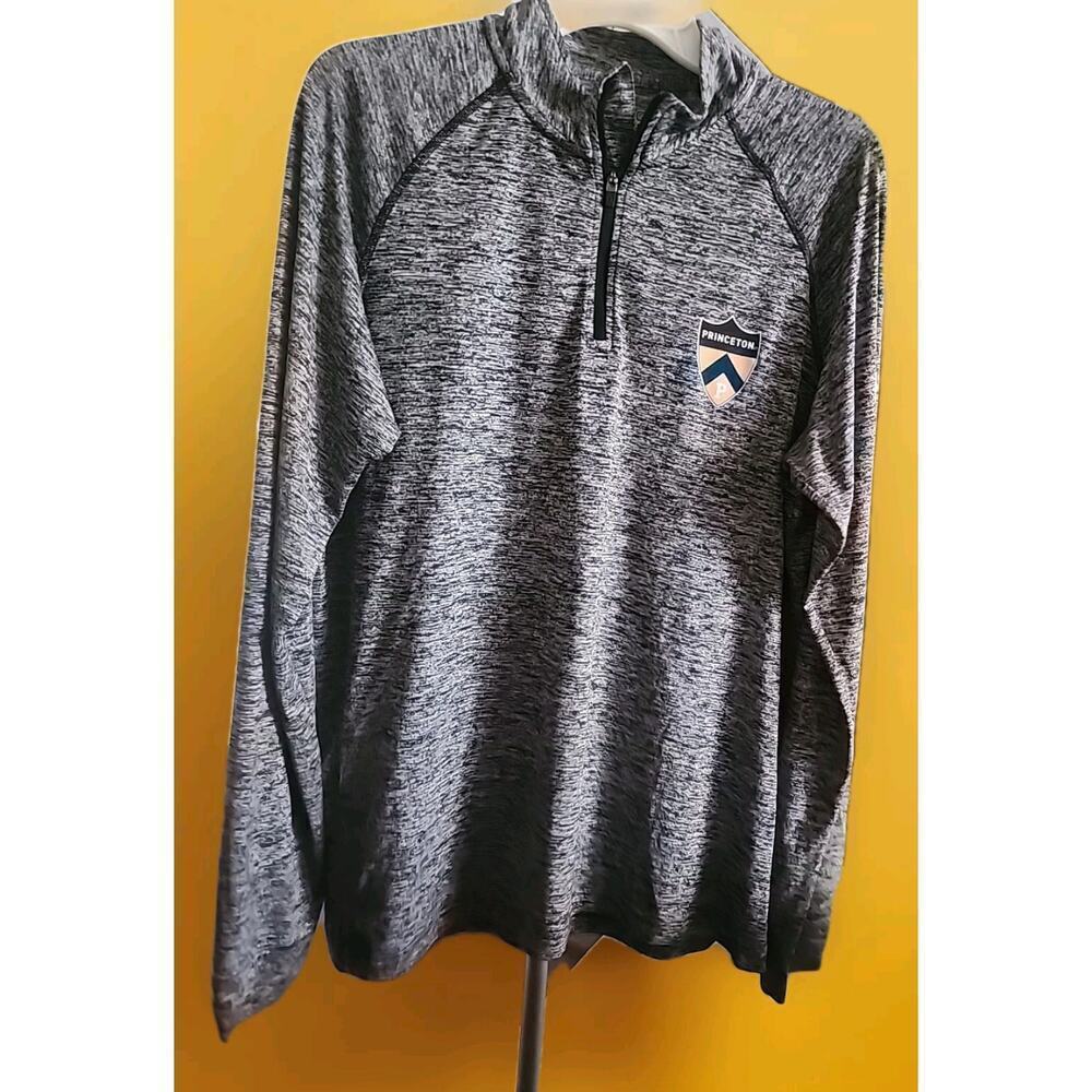 Princeton University Under Armour Loose Heat Gear‎ 1/4 Zip Large New A116 Nice